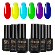 Long lasting Fine Nail polish 6 bottles Benspiti