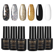Long lasting Fine Nail polish 6 bottles Benspiti