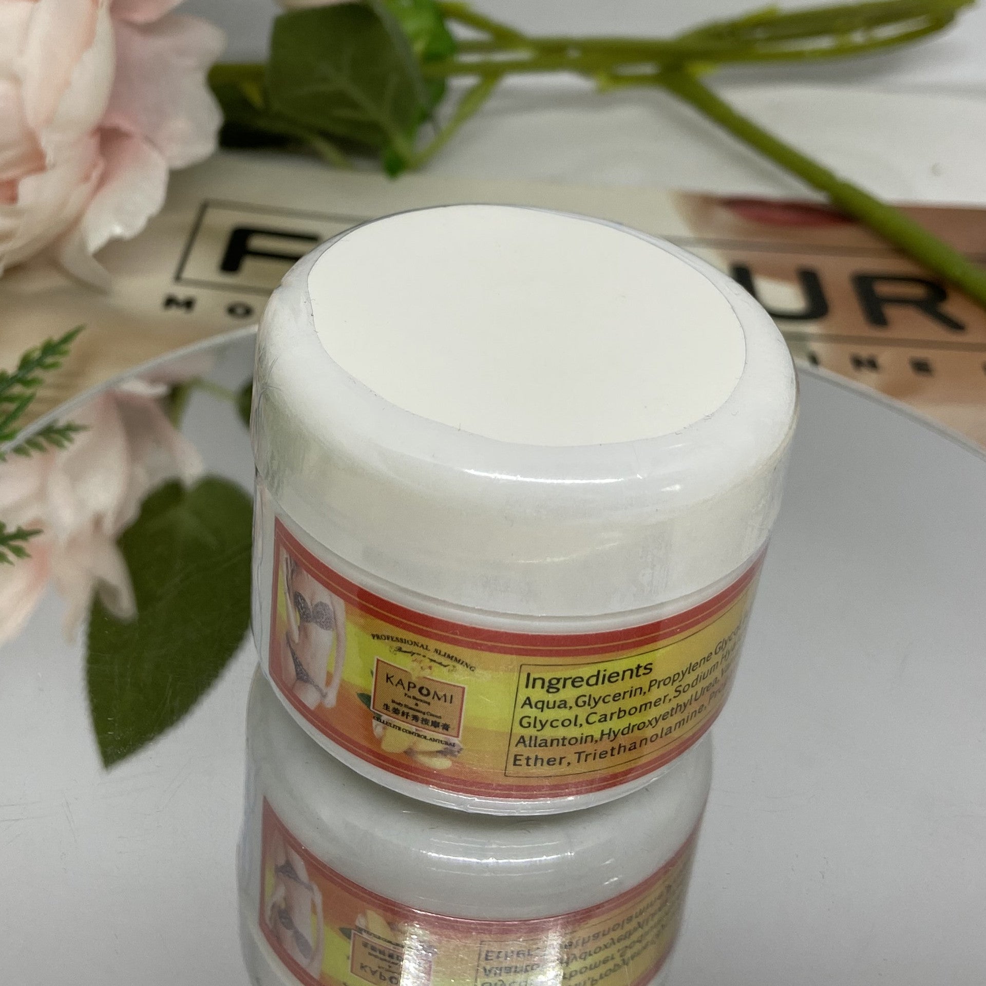 🌿Ginger Firming Body Cream – Sculpting & Skin Tightening Massage Cream for Smoother, Toned-Looking Skin