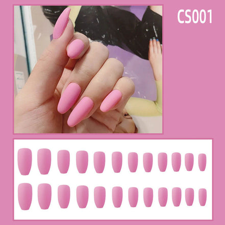 🌸 Frosted Ballet Press-On Nails (Autumn & Winter Edition)