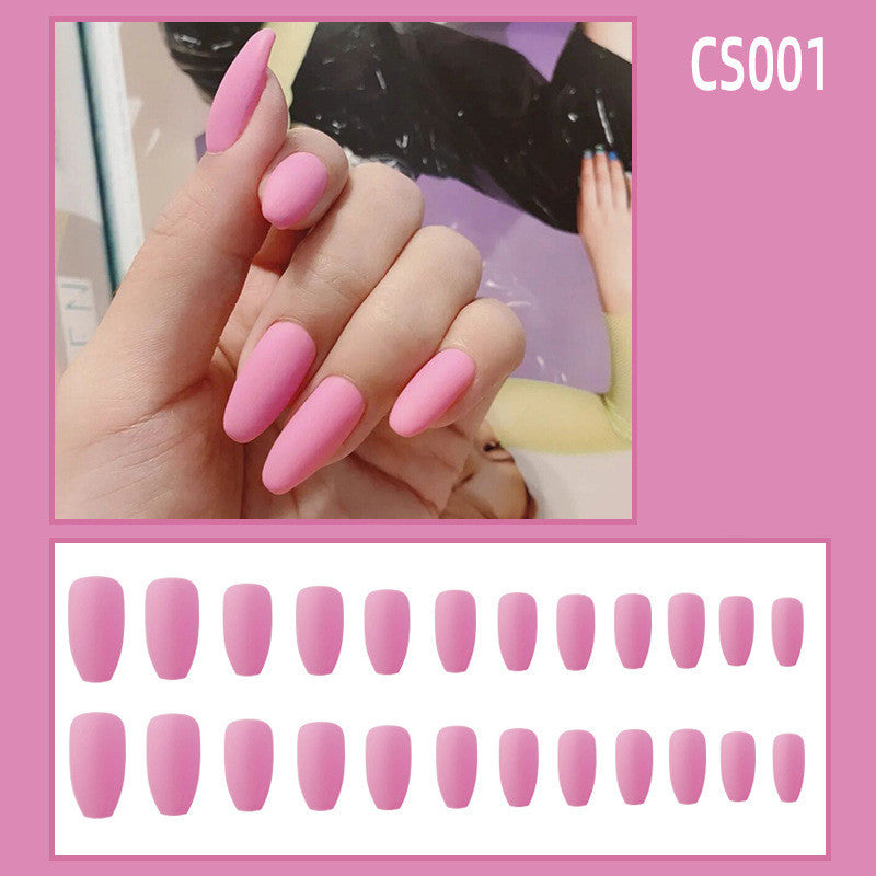 🌸 Frosted Ballet Press-On Nails (Autumn & Winter Edition)