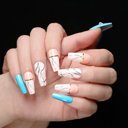 Long Lasting Ballet Coffin Fake Nails Benspiti