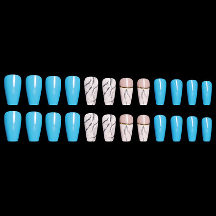 Long Lasting Ballet Coffin Fake Nails Benspiti