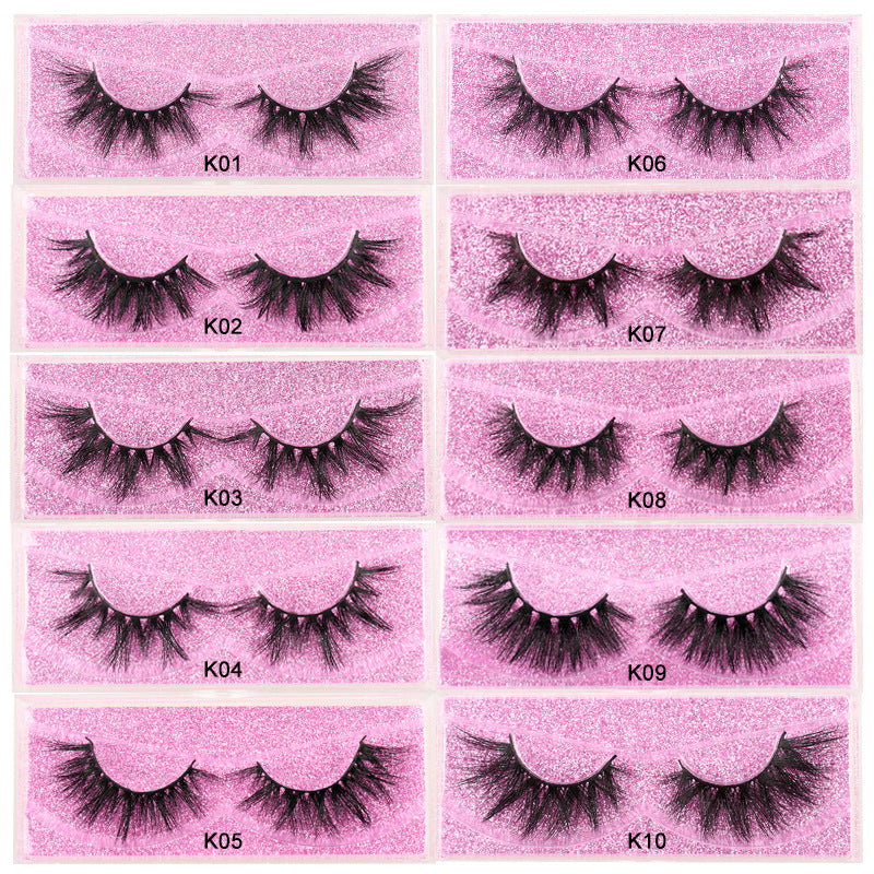 💖Ultra Volume Self-Adhesive 3D Mink Eyelashes – No Glue, Reusable Natural Thick Lash Extensions for Instant Glam Look