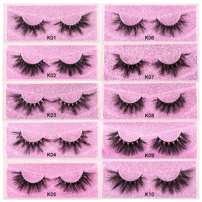 💖Ultra Volume Self-Adhesive 3D Mink Eyelashes – No Glue, Reusable Natural Thick Lash Extensions for Instant Glam Look