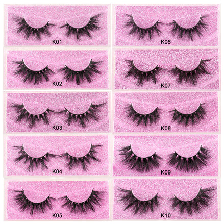 💖Ultra Volume Self-Adhesive 3D Mink Eyelashes – No Glue, Reusable Natural Thick Lash Extensions for Instant Glam Look