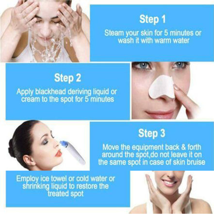 🧴DeepClean™ Electric Blackhead Remover Pore Vacuum – Spa-Grade Acne & Pore Cleansing Device
