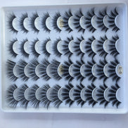 ✨ 20-Pair 3D Multi-Layer Fluffy Lash Set – Natural to Glam Volume Eyelashes