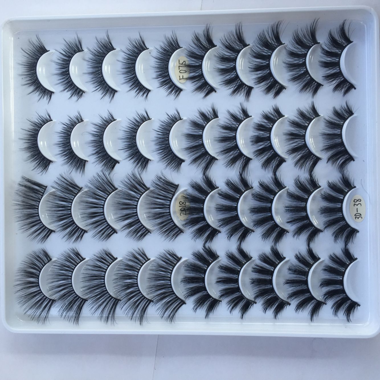 ✨ 20-Pair 3D Multi-Layer Fluffy Lash Set – Natural to Glam Volume Eyelashes