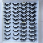 ✨ 20-Pair 3D Multi-Layer Fluffy Lash Set – Natural to Glam Volume Eyelashes