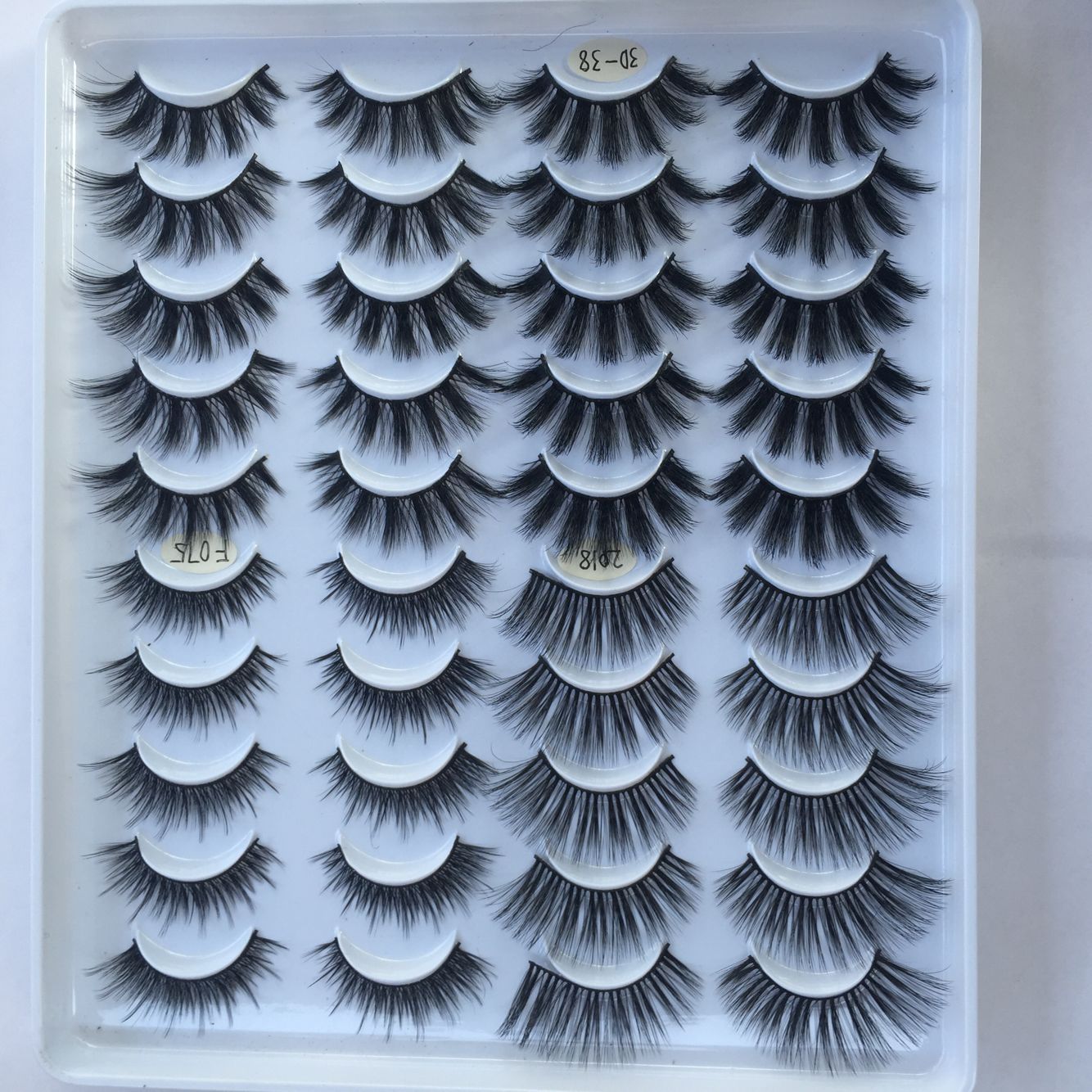 ✨ 20-Pair 3D Multi-Layer Fluffy Lash Set – Natural to Glam Volume Eyelashes
