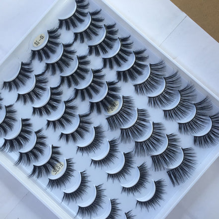 ✨ 20-Pair 3D Multi-Layer Fluffy Lash Set – Natural to Glam Volume Eyelashes