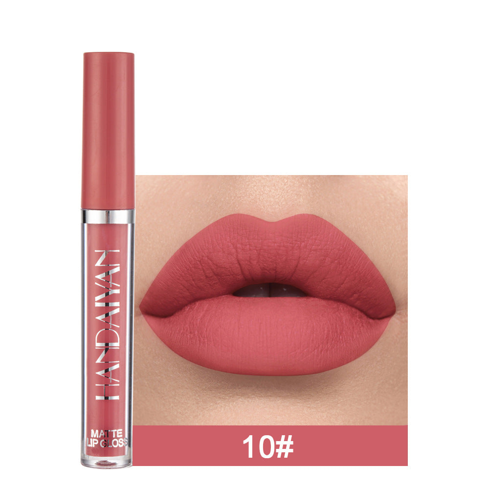 💋 Matte Non-Stick Cup Lip Gloss / Liquid Lipstick