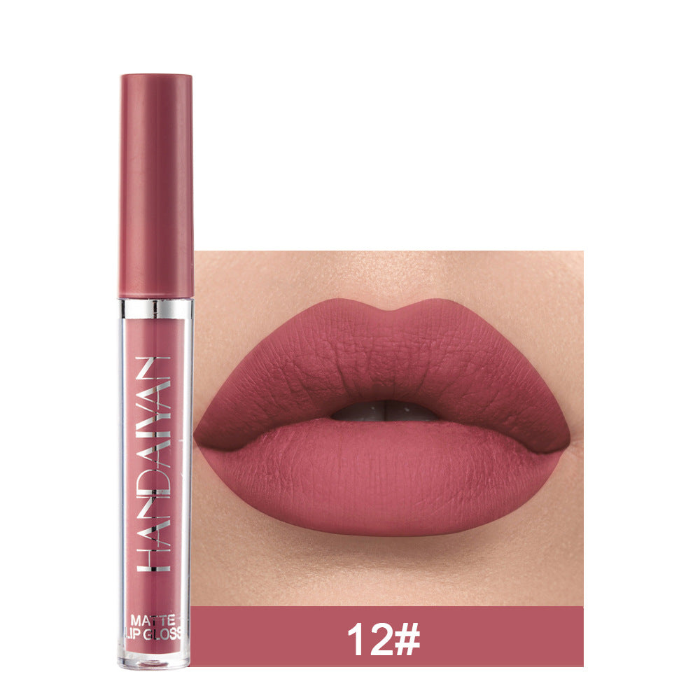 💋 Matte Non-Stick Cup Lip Gloss / Liquid Lipstick