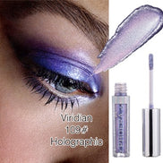 🌟PHOERA Magnificent Metals Glitter & Glow Liquid Eyeshadow – 12 Holographic Shimmer Shades | Long-Lasting Waterproof Glitter Eye Topper