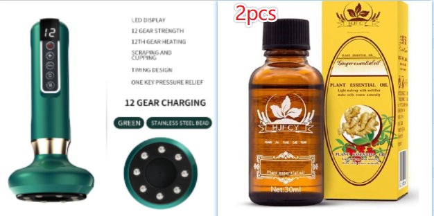 🌿 Electric Vacuum Cupping Massager