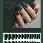 Waterproof Frosted ballet fake nails Benspiti