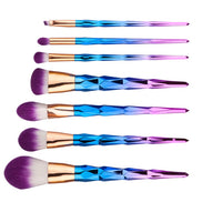 💎 7 PCS DIAMOND MAKEUP BRUSH SET