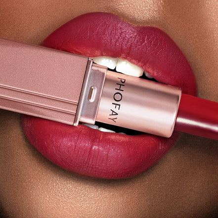 🌸 PHOFAY Matte Lipstick – PHOFAY Lipstick | No Stains. No Transfer. 50% OFF Today