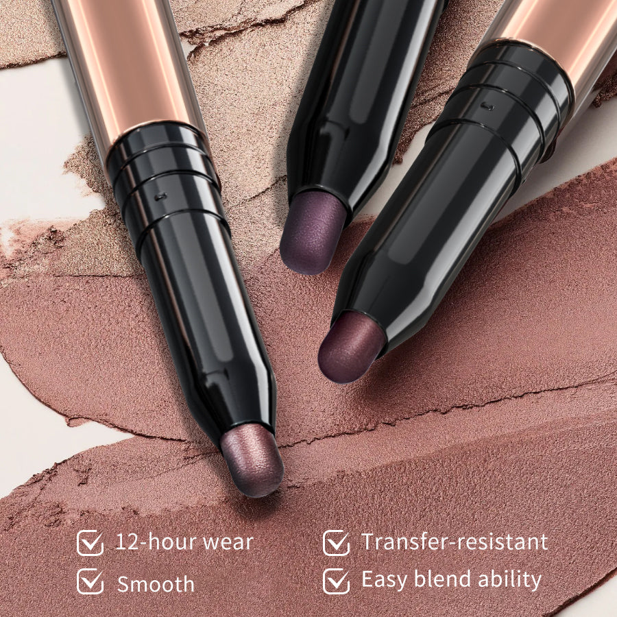 ✨PHOFAY Cream Eyeshadow Stick – Waterproof Long Wear, Easy Blend