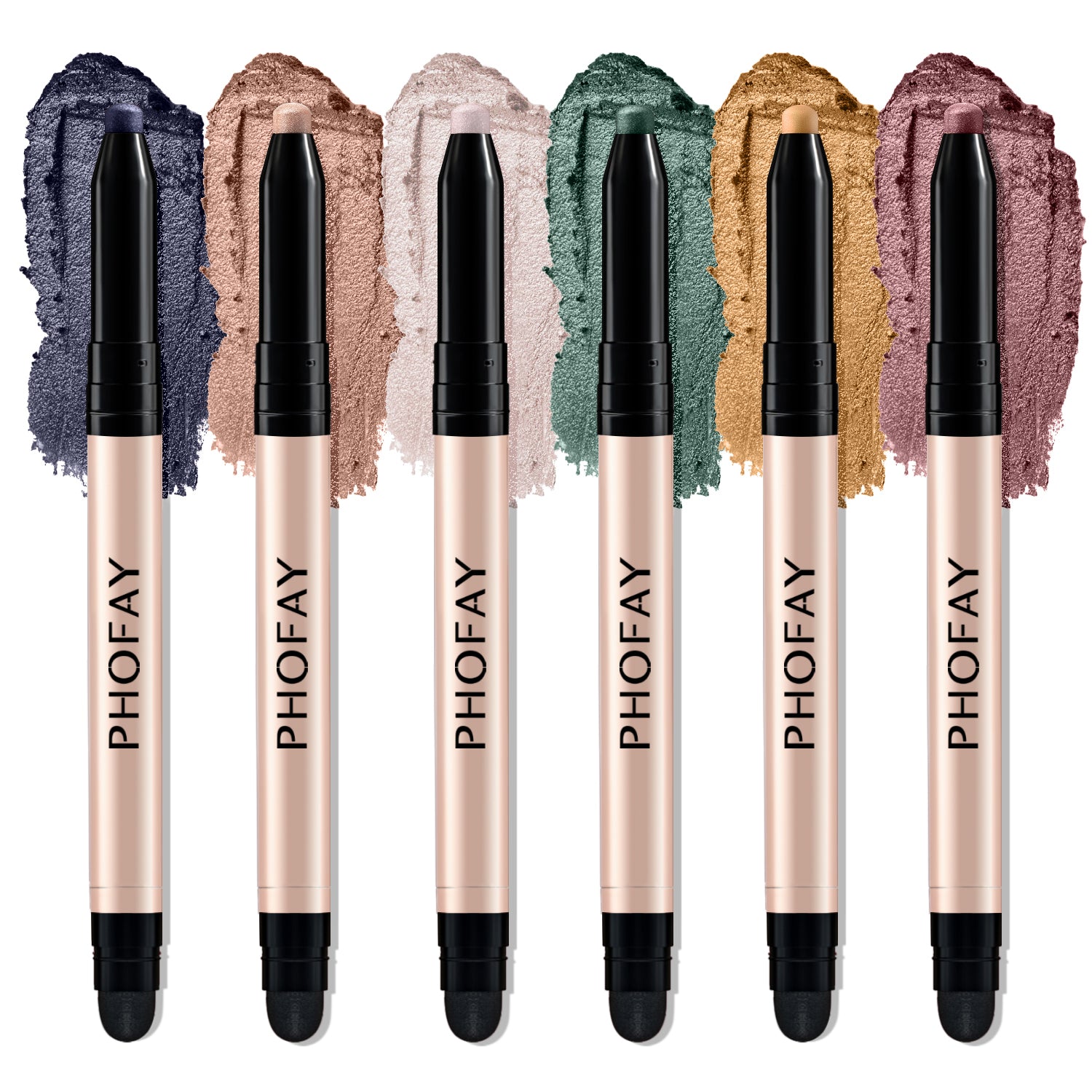 ✨PHOFAY Cream Eyeshadow Stick – Waterproof Long Wear, Easy Blend