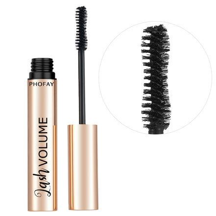 💖PHOFAY Volumizing Mascara – Ultra Volume, Lift & Length for Bold, Eye-Opening Lashes