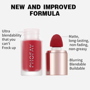 💗PHOFAY SoftCloud Mousse Liquid Blush – Buildable Natural Flush, Matte Long-Lasting Glow
