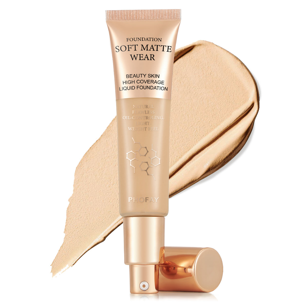 💄 PHOFAY Full Coverage Foundation