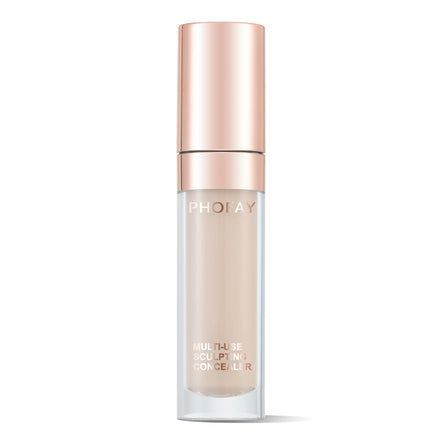 💎PHOFAY Super Coverage Concealer – Full Coverage Waterproof Concealer for Dark Circles, Acne & Blemishes | Long-Lasting Flawless Skin Finish