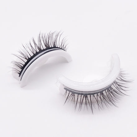 ✨Luxury Reusable 3D Mink Self-Adhesive Lashes – Glue-Free, Natural Volume, 10–20 Wears