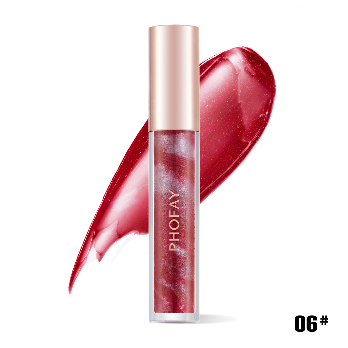 🌹Rose Bloom Hydrating Lip Gloss – Glass Shine, Zero Stick, All-Day Soft Lips