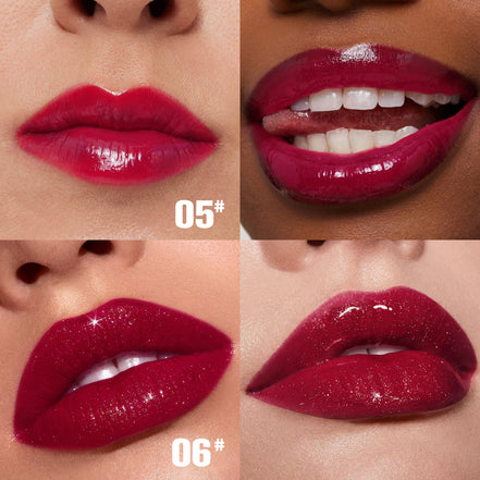 🌹Rose Bloom Hydrating Lip Gloss – Glass Shine, Zero Stick, All-Day Soft Lips