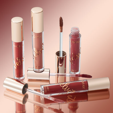 💄PHOFAY Velvet Lip Gloss – Soft Matte, Weightless & Non-Sticky Perfection