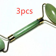 💚Premium Jade Facial Roller – Natural Skin Lifting & De-Puffing Beauty Tool | Glow-Boosting Facial Massage Roller