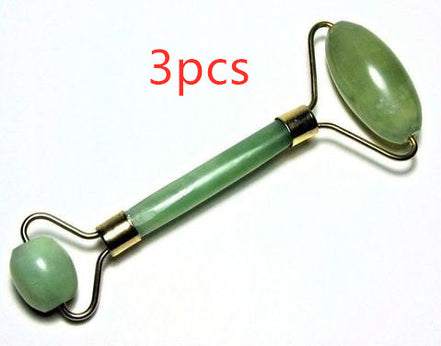 💚Premium Jade Facial Roller – Natural Skin Lifting & De-Puffing Beauty Tool | Glow-Boosting Facial Massage Roller