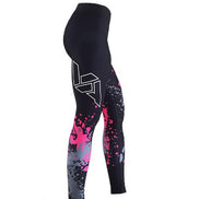 🖤SculptFit™ Breathable Printed Leggings – High Waist Slimming Yoga Pants