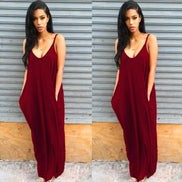Women Summer Dress Casual Long Dresses Plus Size