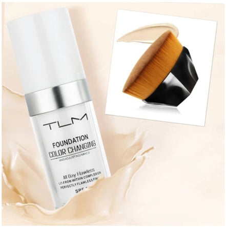 Sellable Temperature Liquid Foundation Concealer Portable Natural Color  Makeup Foundation BB Concealer