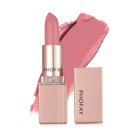 🌸 PHOFAY Matte Lipstick – PHOFAY Lipstick | No Stains. No Transfer. 50% OFF Today