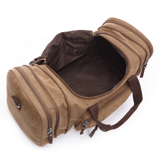 🧳“UltraFlex™ Large Capacity Canvas Travel Bag – Expandable, Waterproof & Multi-Purpose”