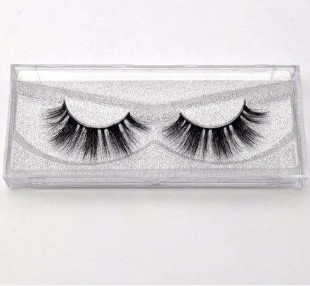 💎Faux Aurelia 3D Mink Eyelashes – Wispy Cat Eye False Lashes for Natural Glam & Reusable Volume