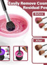 :  💖Electric Makeup Brush Cleaner Machine – Fast USB Automatic Cosmetic Brush Cleaning Tool for All Brush Sizes | Deep Clean & Dry in Seconds