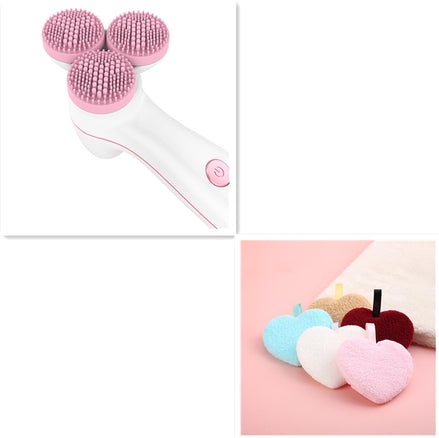 🧴3D Smart Silicone Facial Cleanser™ – Deep Clean • Lift • Glow