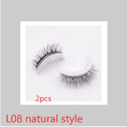 ✨Luxury Reusable 3D Mink Self-Adhesive Lashes – Glue-Free, Natural Volume, 10–20 Wears