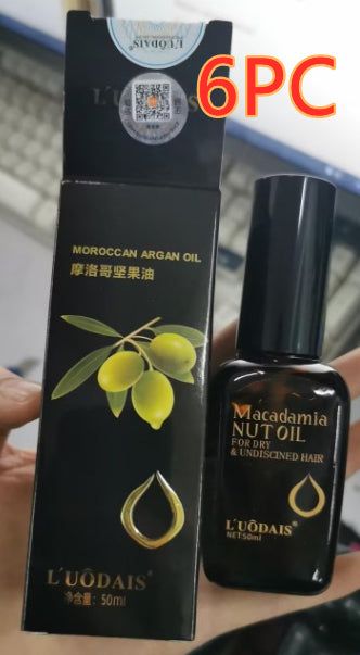💎Argan Glow™ Leave-In Hair Repair Oil (Frizz Control & Deep Shine)