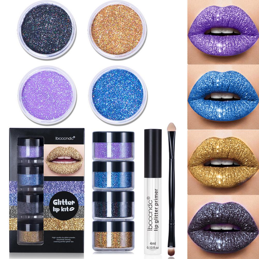 💖 Glitter Lip Gloss Kit – Long Lasting Shine That Survives Your Day