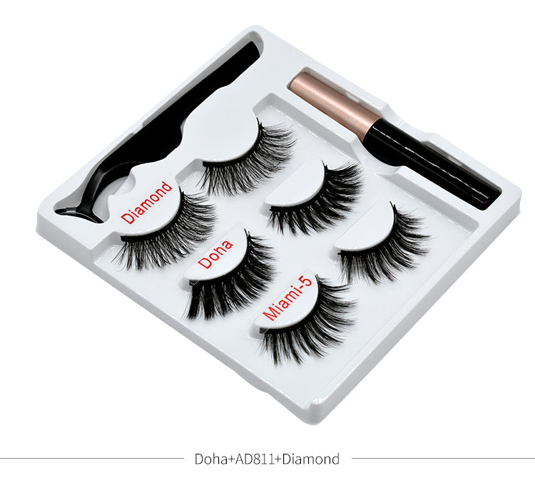 🌟Magnetic False Eyelashes – Effortless Glam, No Glue, No Mess, Instant Volume Lashes