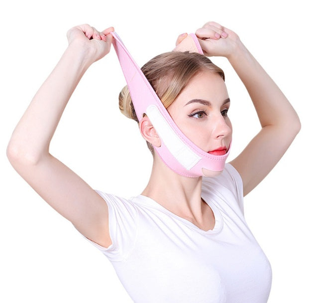 💖Face Slim V-Line Lift Up Mask Cheek Chin Neck Slimming Thin Belt Strap Beauty Delicate Facial Thin Face Mask Slimming Bandage