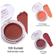 💗PHOERA Light & Brightening Cream Blush – Natural Radiant Glow Cheek Tint (Long-Lasting, Blendable, 8 Shades)