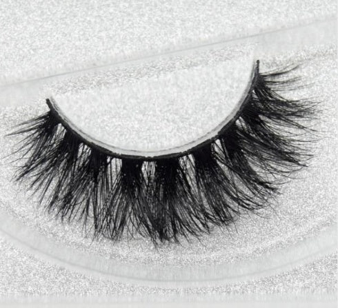💎Faux Aurelia 3D Mink Eyelashes – Wispy Cat Eye False Lashes for Natural Glam & Reusable Volume